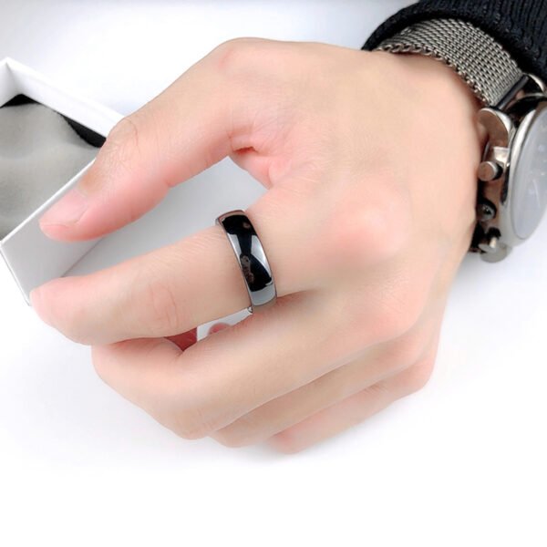 Full Ceramic Digital Business Card Ceramic Ring