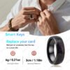 Opal Galaxy Fragment Inlay RFID Ring