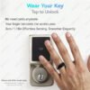 Opal Galaxy Fragment Inlay RFID Ring