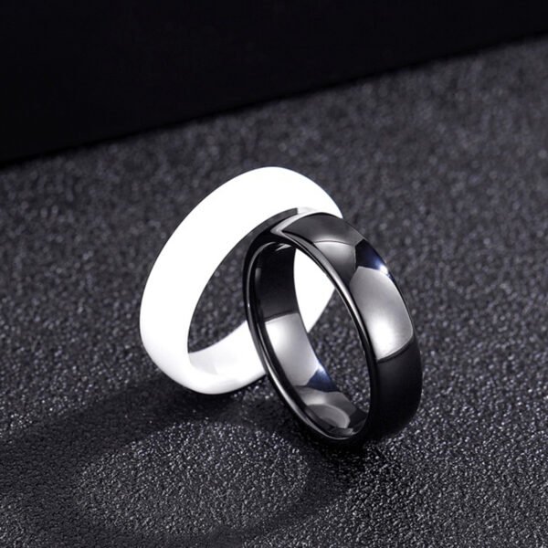 Full Ceramic Tesla Key Ring