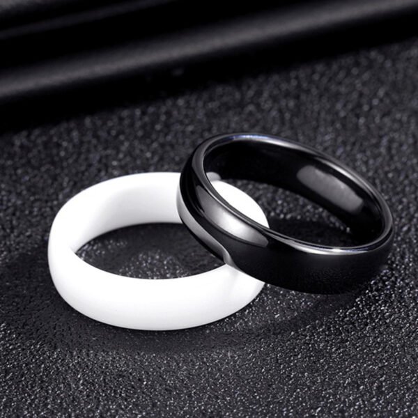 Full Ceramic Tesla Key Ring