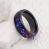 Orion Nebula Opal Galaxy Fragment Inlay RFID Ring