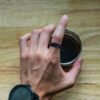 Orion Nebula Opal Galaxy Fragment Inlay RFID Ring