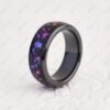 Orion Nebula Opal Galaxy Fragment Inlay RFID Ring