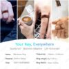Koa Wood Band Inlay RFID Smart Ring