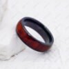 Koa Wood Band Inlay RFID Smart Ring