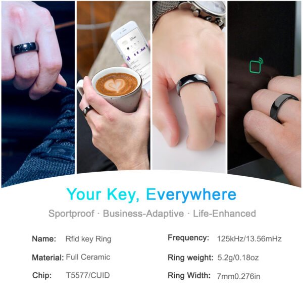 Full Ceramic Access Control Ring