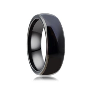 RFID Smart Ring Black Ceramic Epoxy Resin