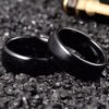 RFID Smart Ring Black Ceramic Epoxy Resin